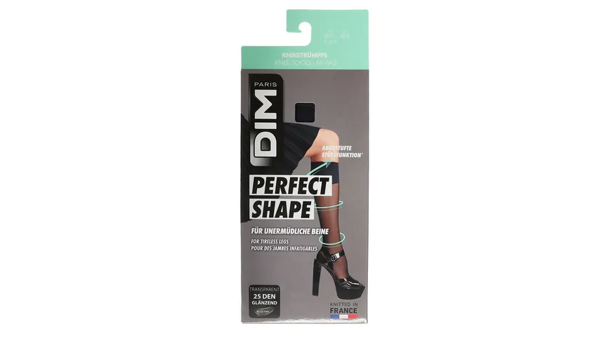 DIM Damen Stützstrumpfe Perfect Contention 25 DEN noir