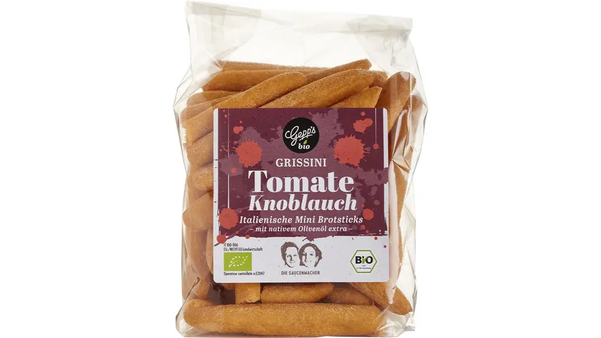 Gepp's Bio Grissini Tomate & Knoblauch 125 g