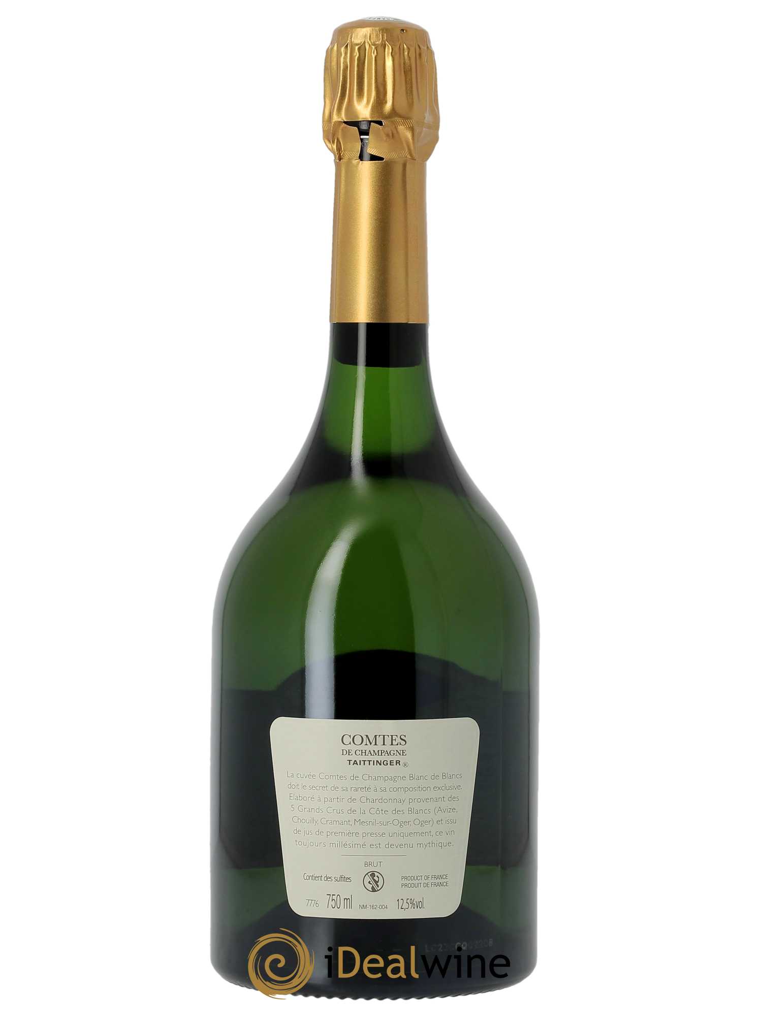 Comtes de Champagne Taittinger  2013 - Lot de 1 Bouteille