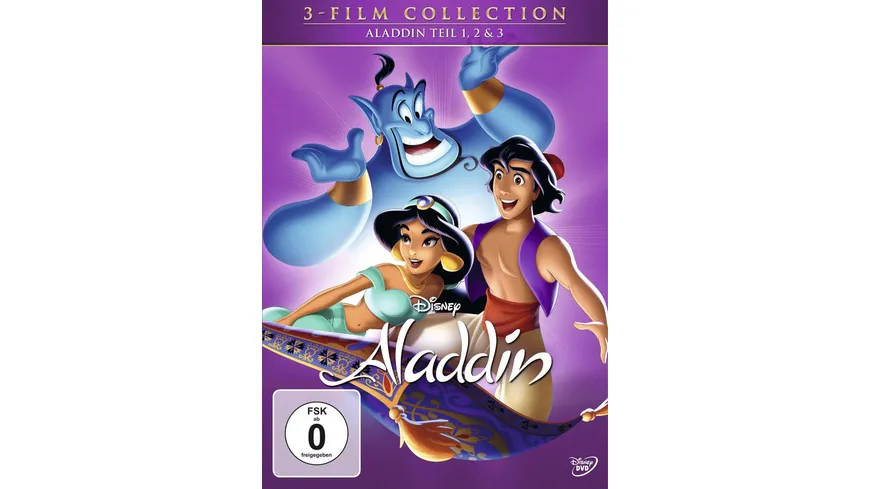 Aladdin - Dreierpack ( Classics + 2. & 3.Teil) [3 DVDs]