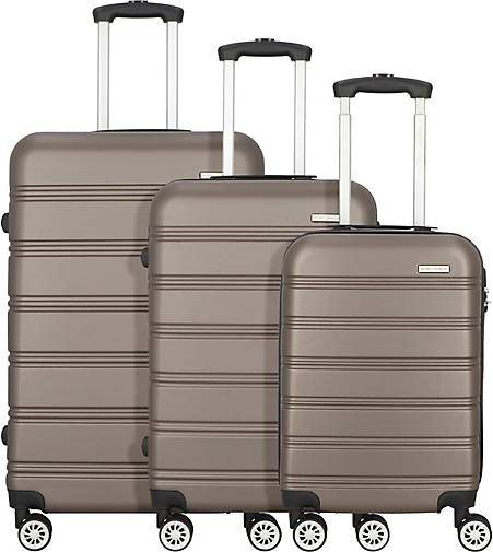 WORLDPACK Toronto 4 Rollen Kofferset 3-teilig
