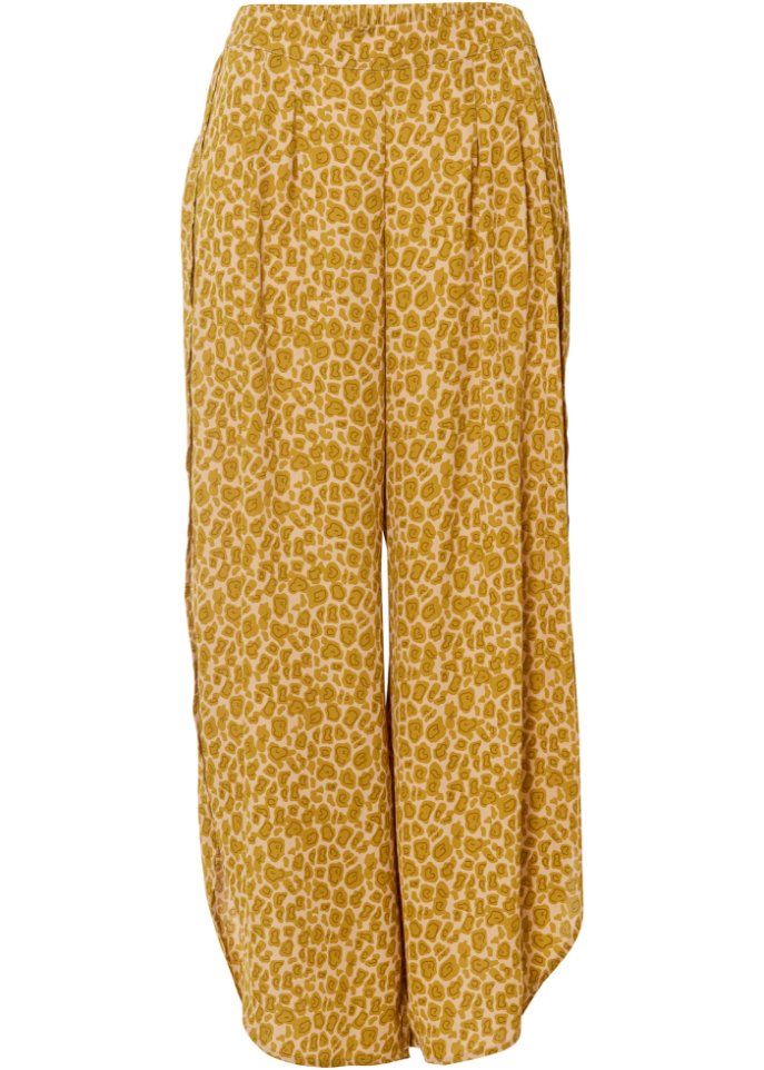 Palazzo-Hose mit Schlitz