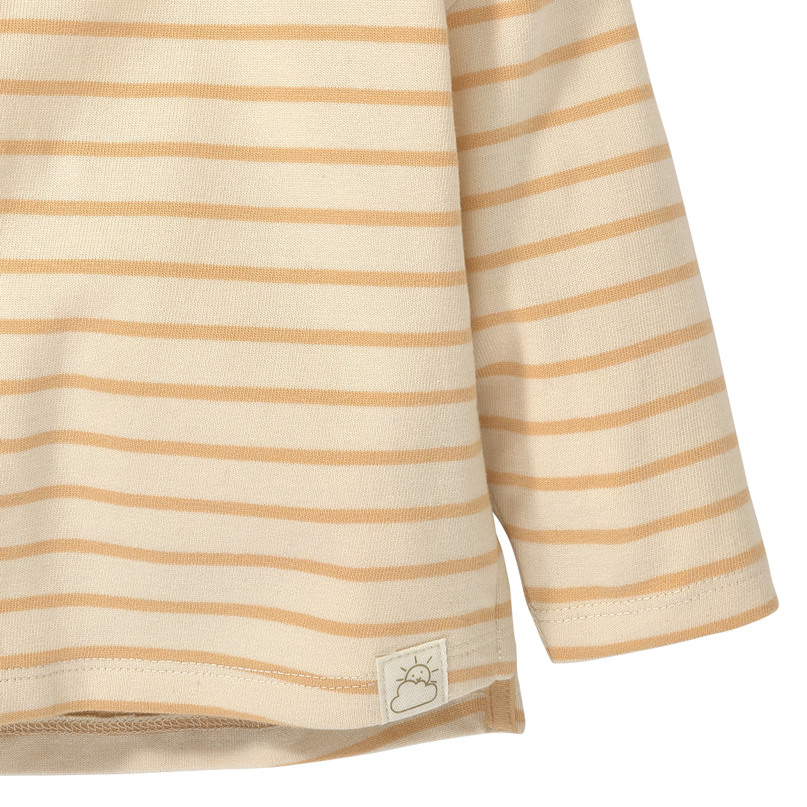 Newborn Langarmshirt aus Bio-Baumwolle