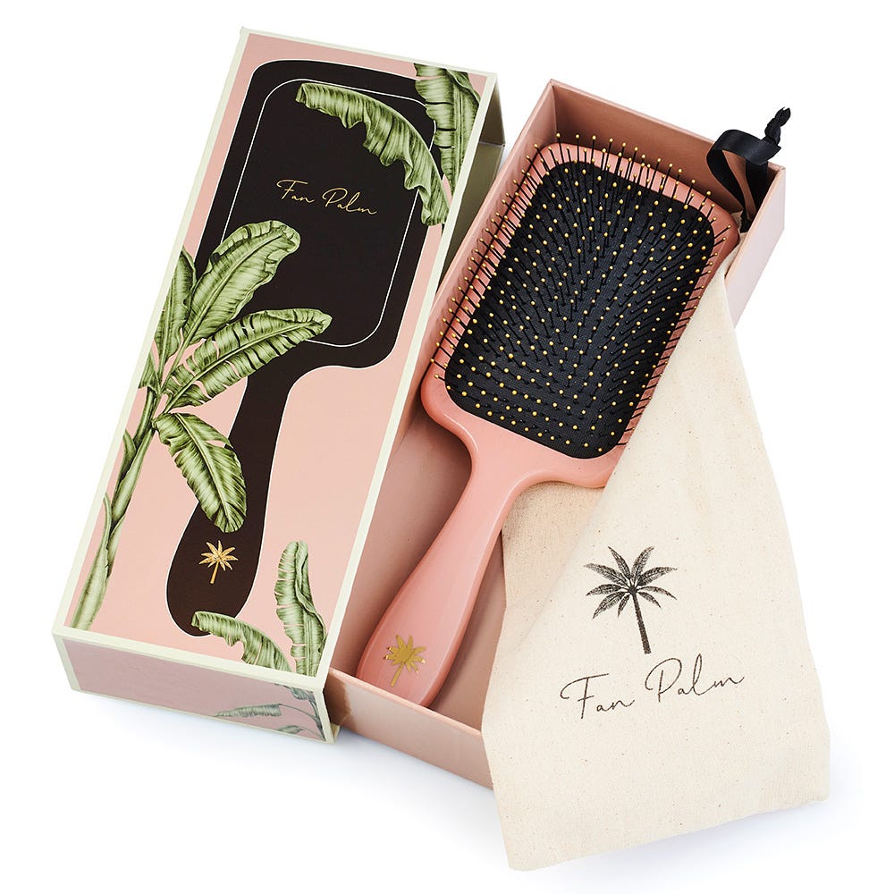Fan Palm Wet Brush Wet Bloom - Large Paddle
