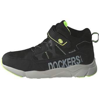 Dockers Klett Boots in schwarz