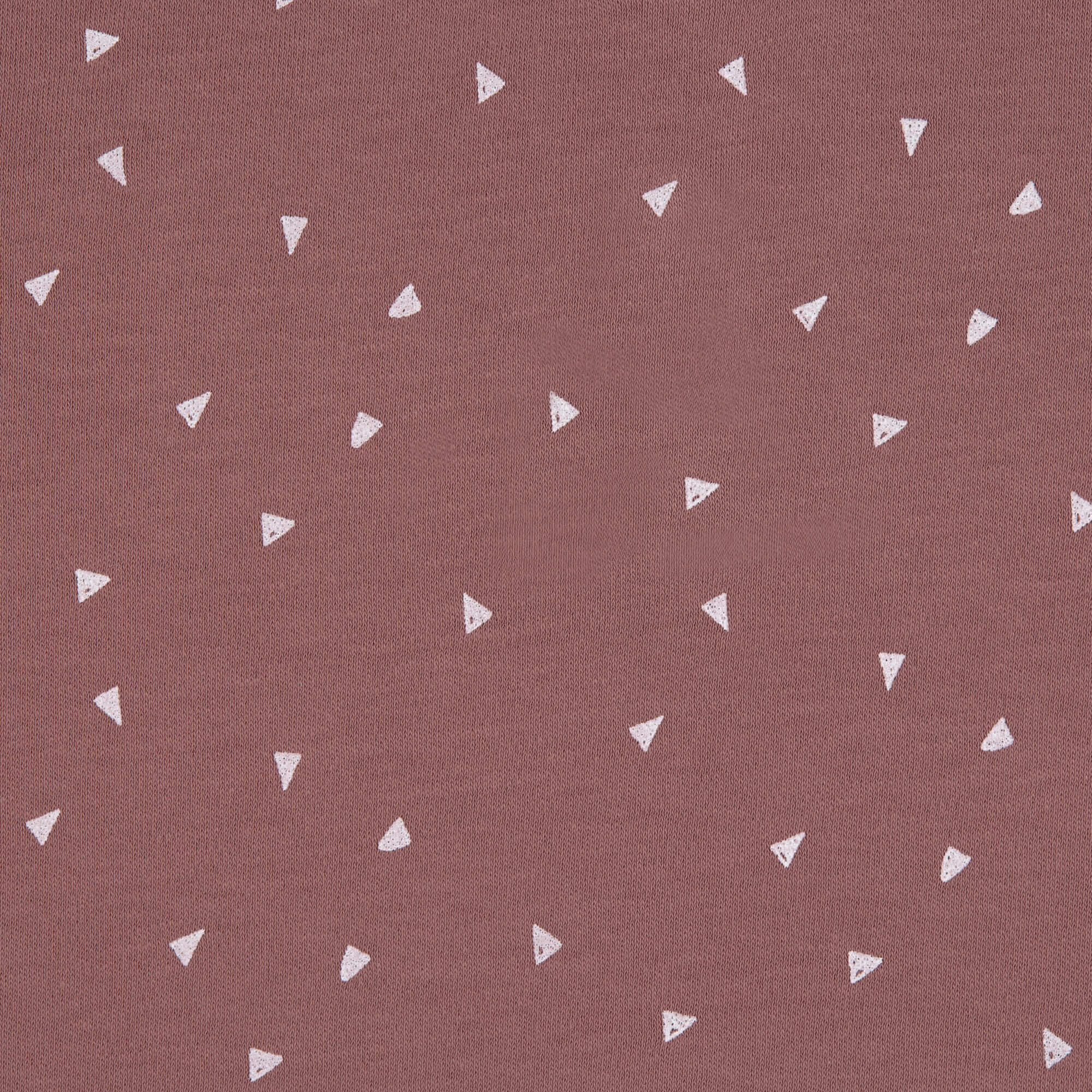 Baby Langarmshirt - Bio Baumwolle, Triangle, Cinnamon