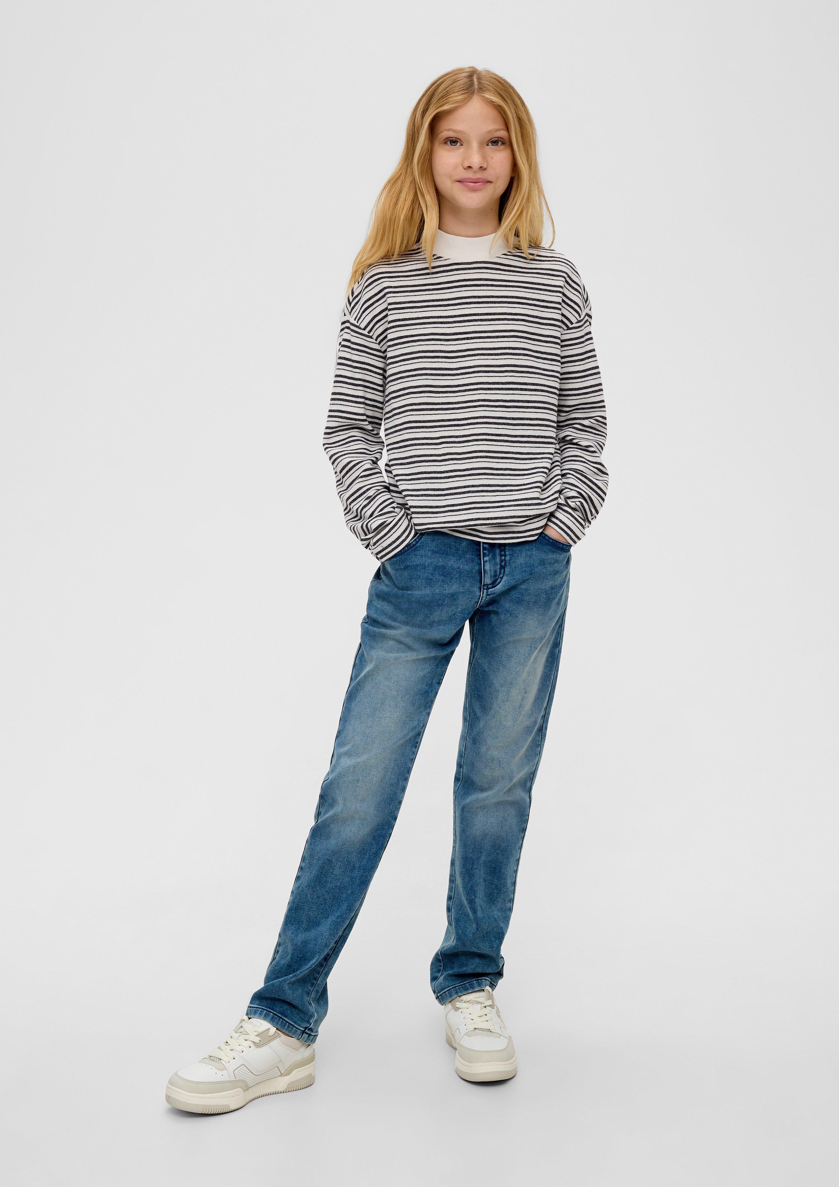 Longsleeve mit Stehkragen  2133771-99G2