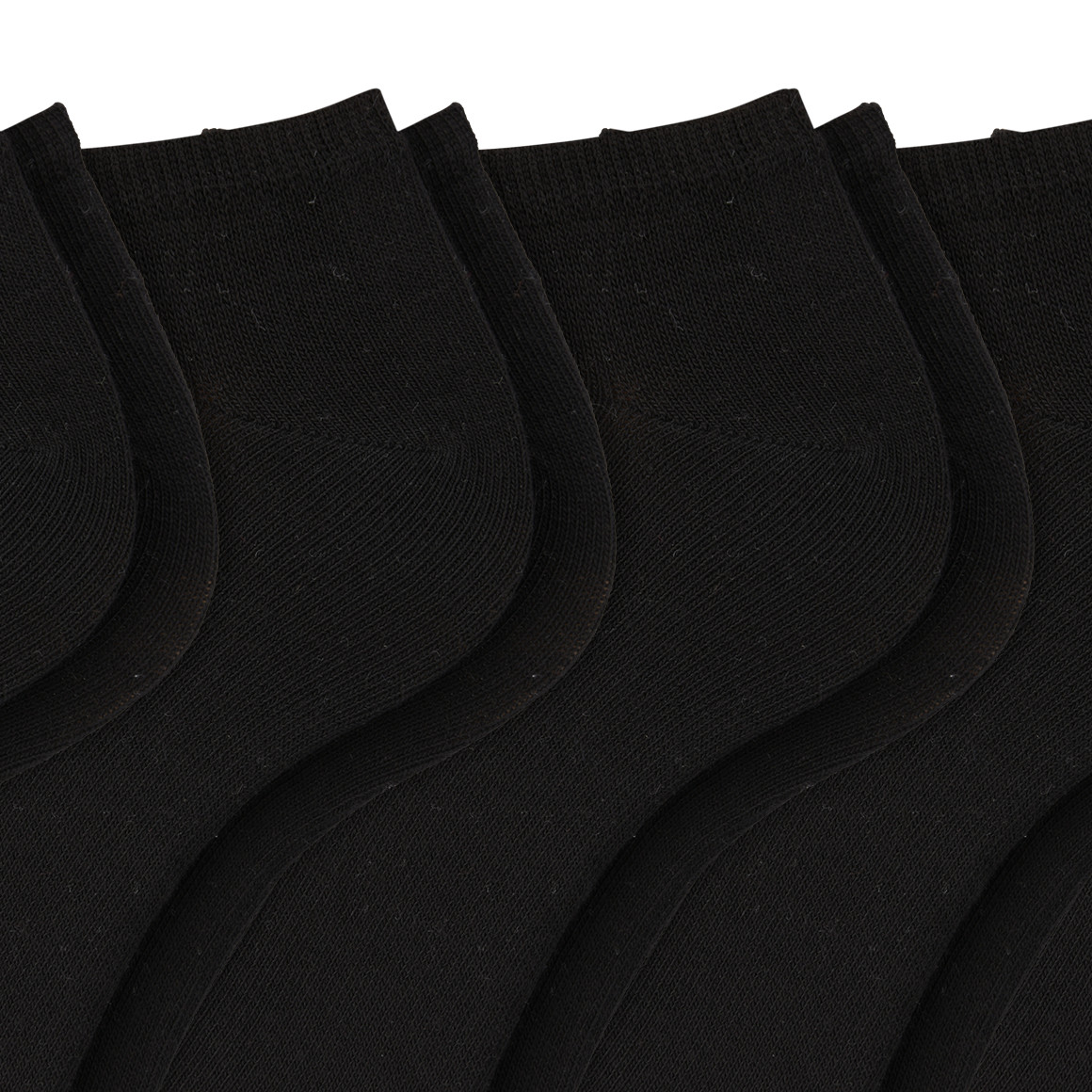 6 Paar Damen Sneaker-Socken unifarben