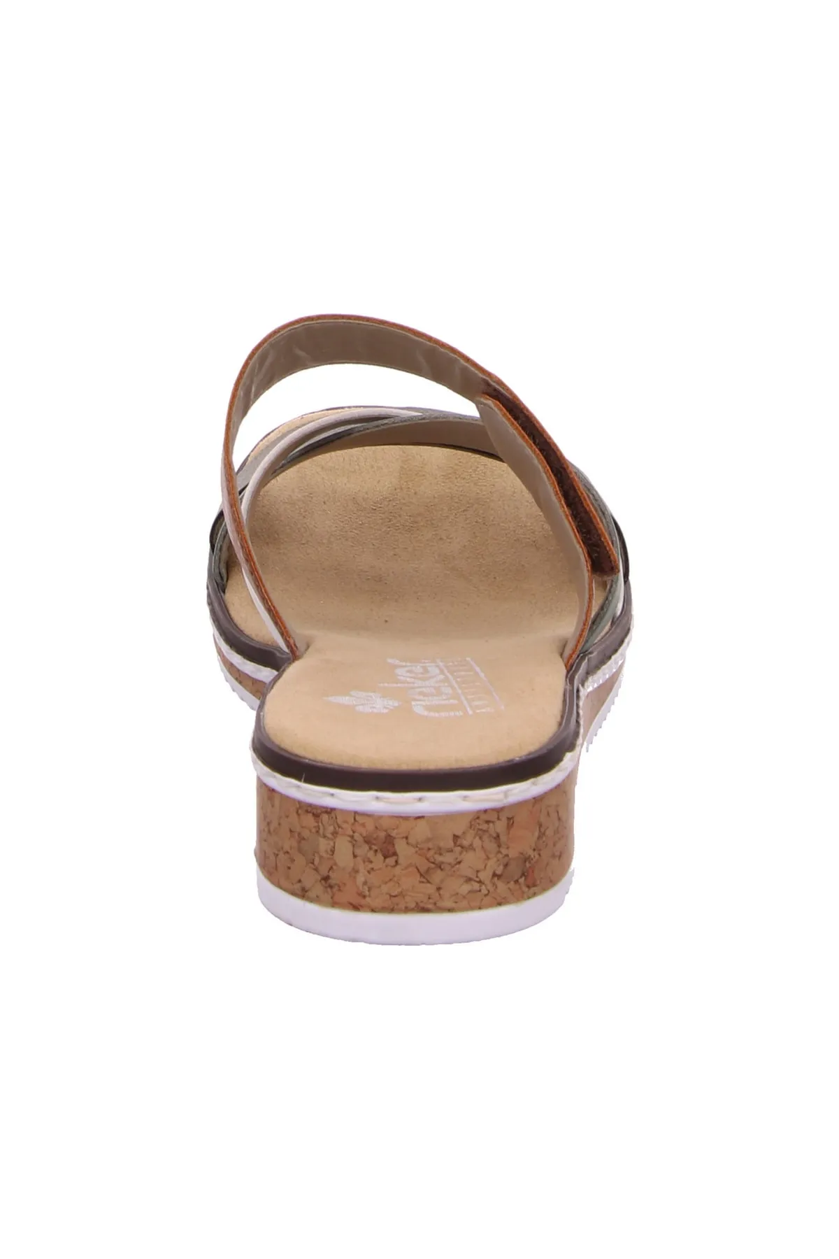 Rieker  Sandalette - Grün - Flacher Absatz