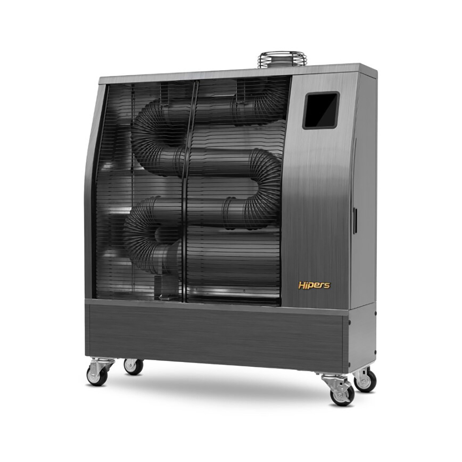 Hipers 722316852 WDP50IS Infrared diesel heater Pro 14 kW Stainless steel motif 160-900 m³