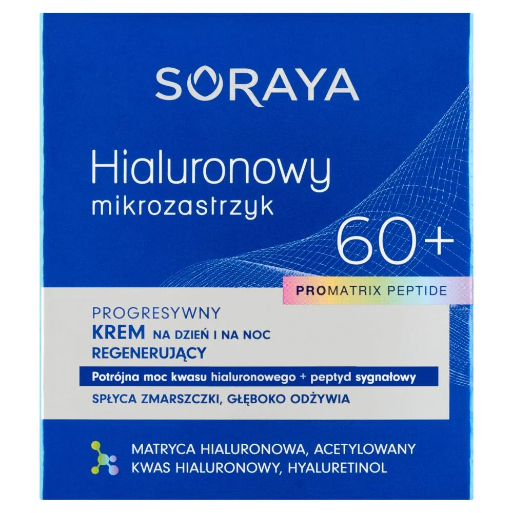 Soraya hijaluronska mikroinjekciona regenerirajuća krema 60+ za dan i noć