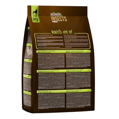 Greenwoods Insects Insekten mit Kartoffeln, Erbsen und Favabohnen