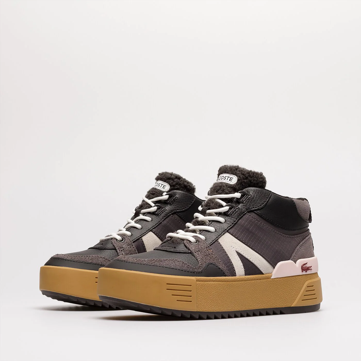 LACOSTE L002 WNTR MID 2221 SFA Schwarz