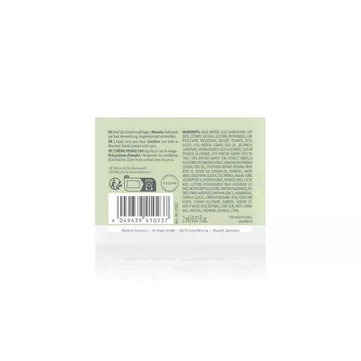 VINO GOLD 24h Gesichtscreme Sachet Probegröße