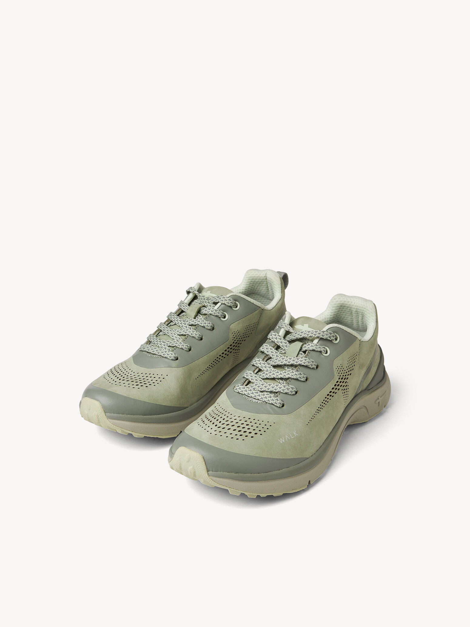 Chaussure de randonnée W-0405 en cuir - vert