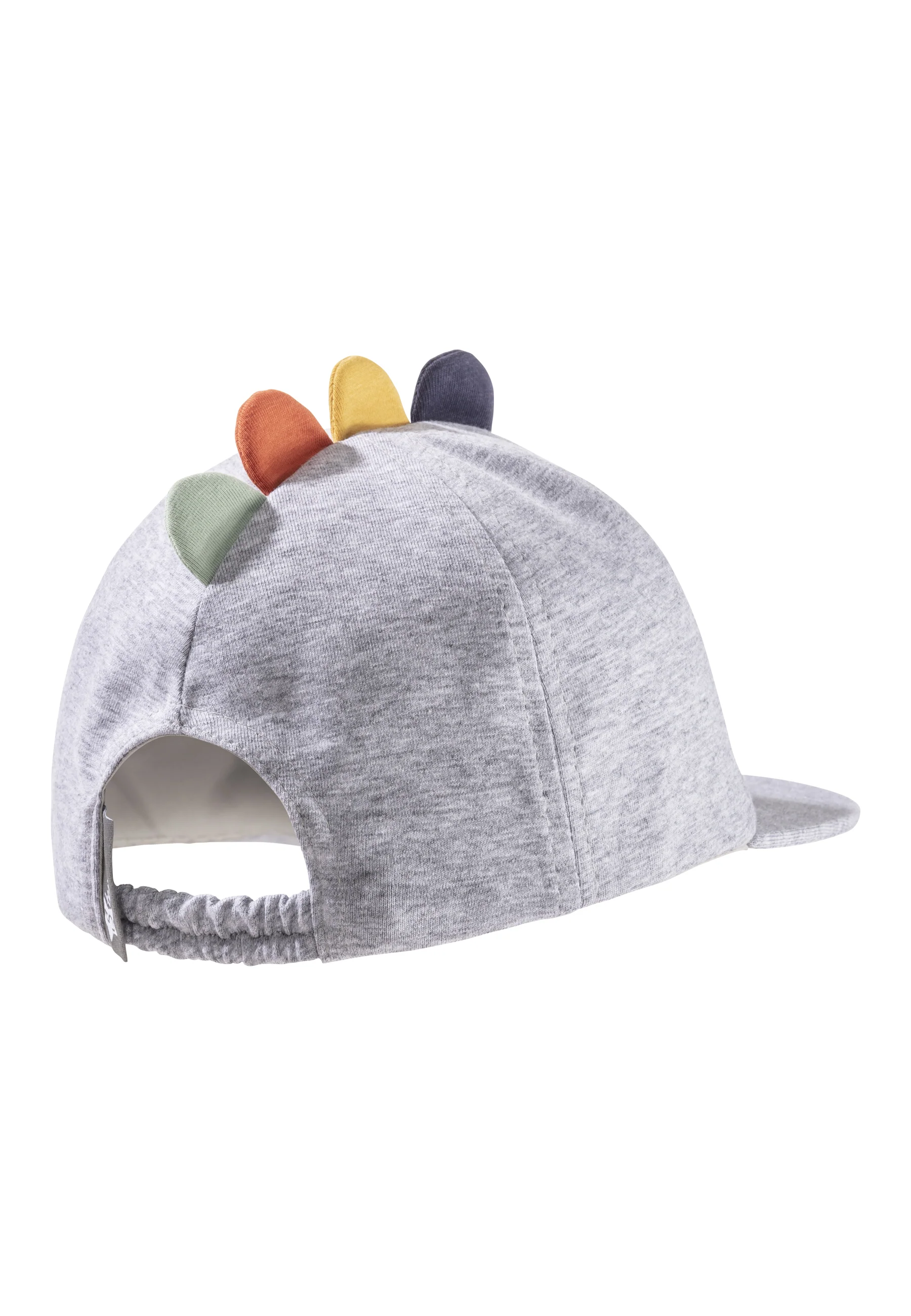 Baseballcap mit DINO-Stickerei in silber melange
