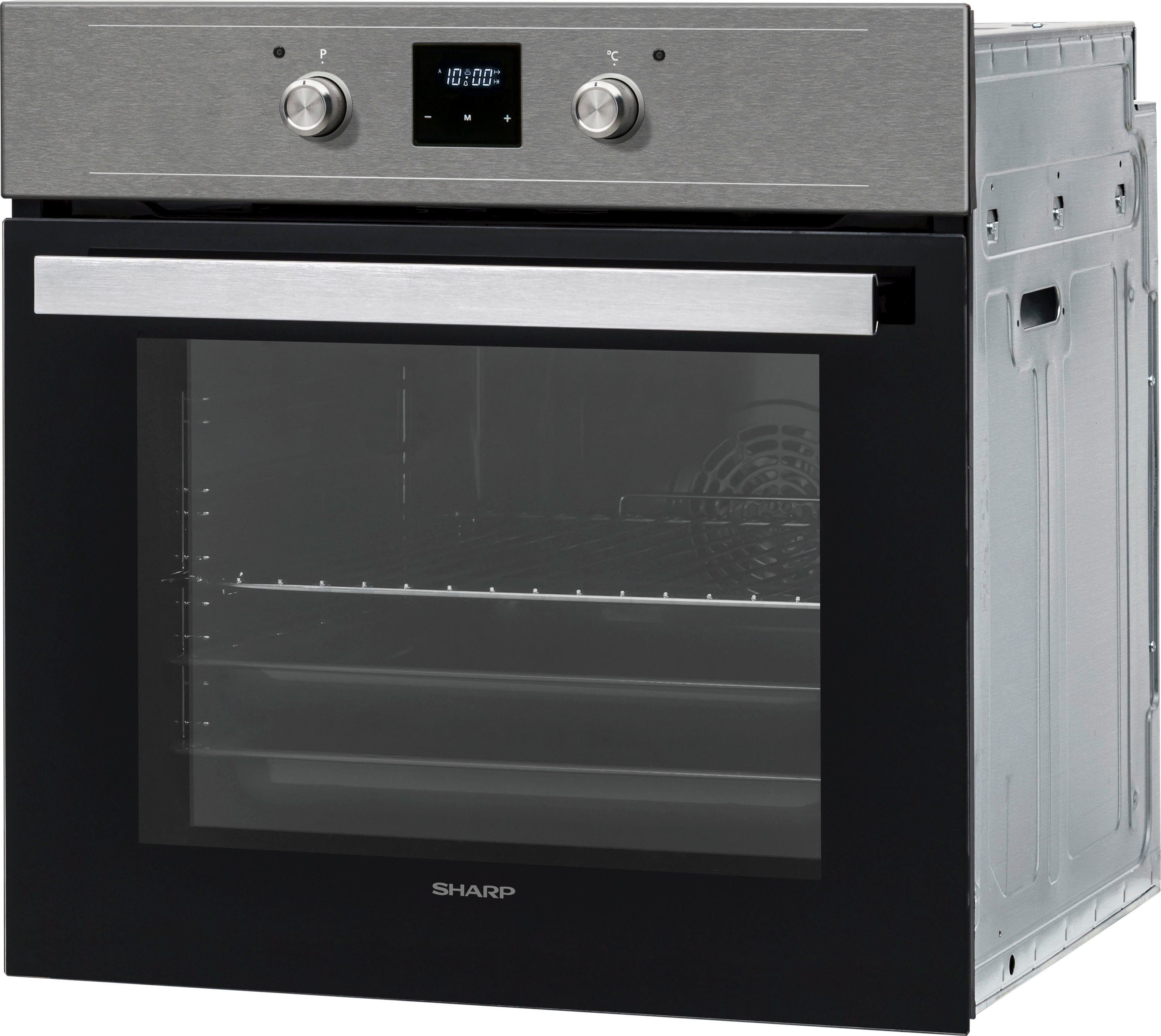 Sharp Einbaubackofen K-60DX19AM0-EU, mit 1-fach-Teleskopauszug