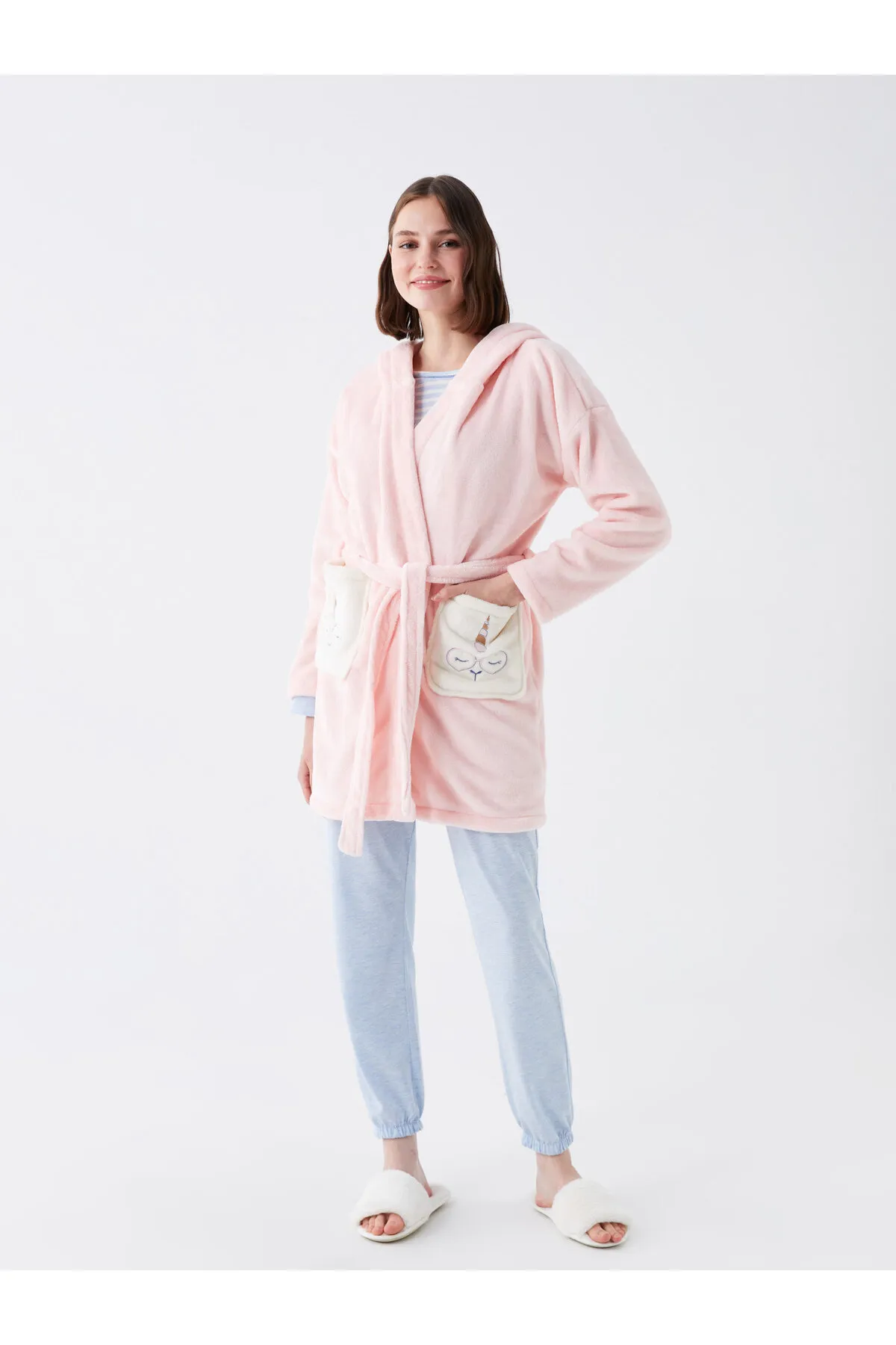 LC Waikiki  Morgenmantel - Rosa - Regular