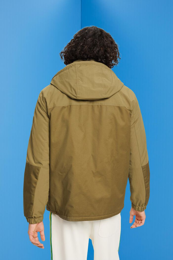 Utility-Jacke mit abnehmbarer Kapuze