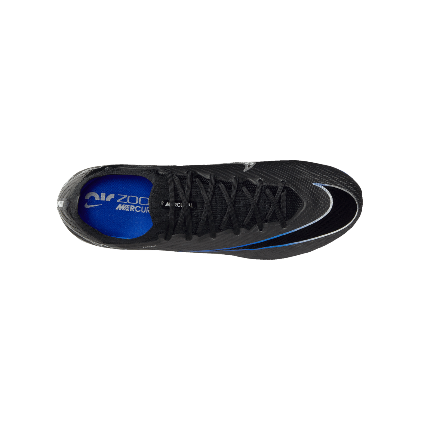 Nike Air Zoom Mercurial Vapor XV Elite FG Schwarz Silber Blau F040