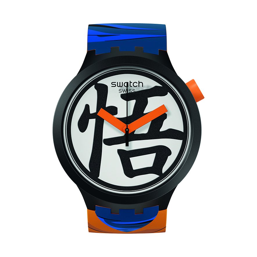 Swatch Unisexuhr Swatch x Dragonball Z Goku