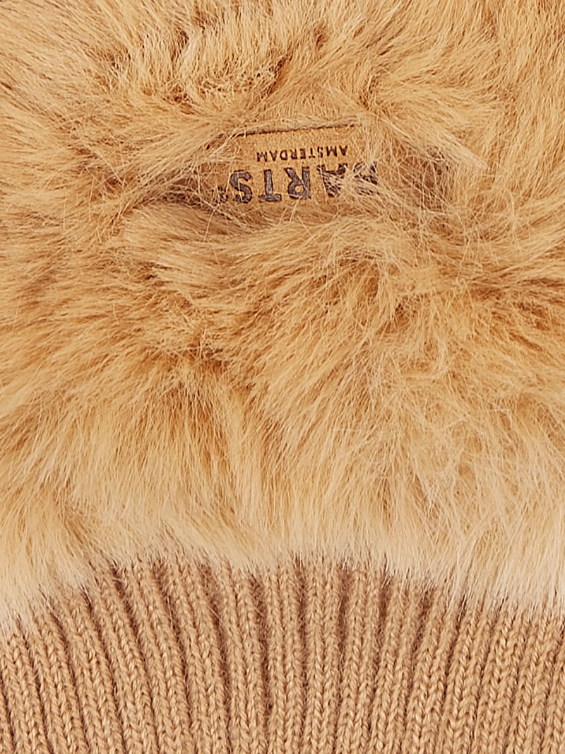 Fäustlinge aus Webpelz Modell 'Starmount' in beige