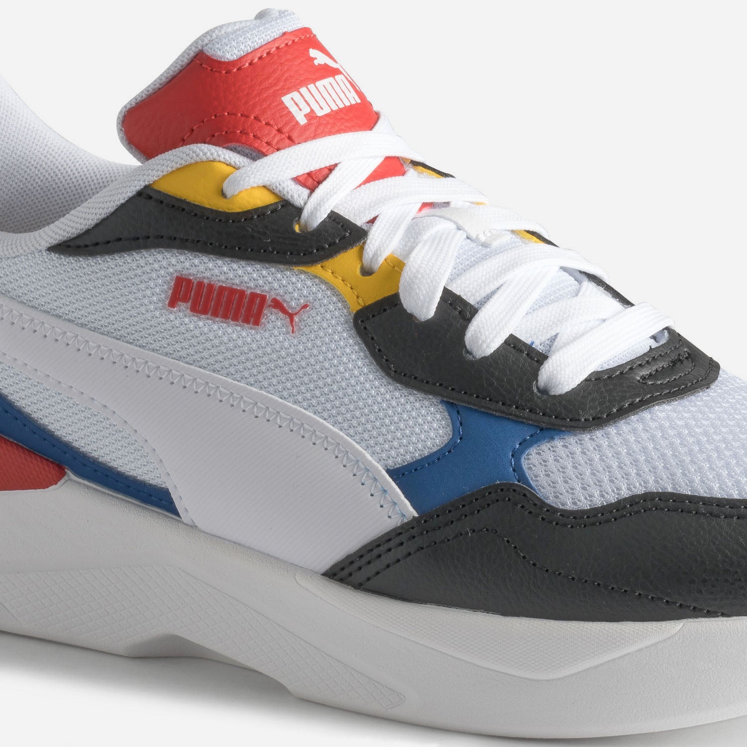 Tennis PUMA multicolore et bi matière