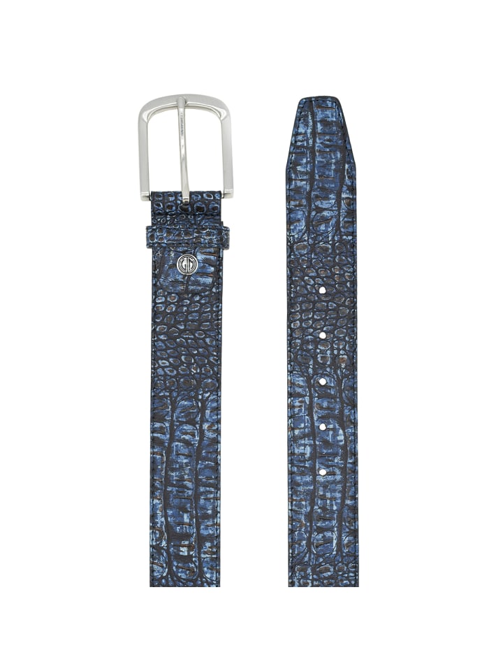 Lindenmann Gürtel in Blau günstig kaufen