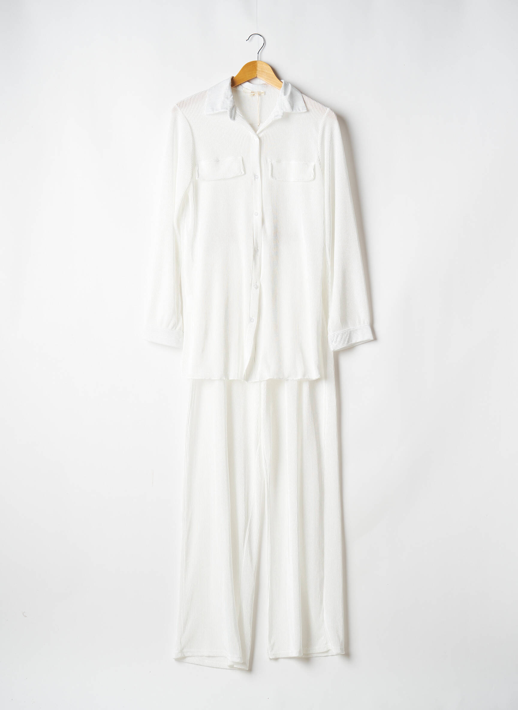 W  Studio Ensembles Pantalon Femme couleur blanc