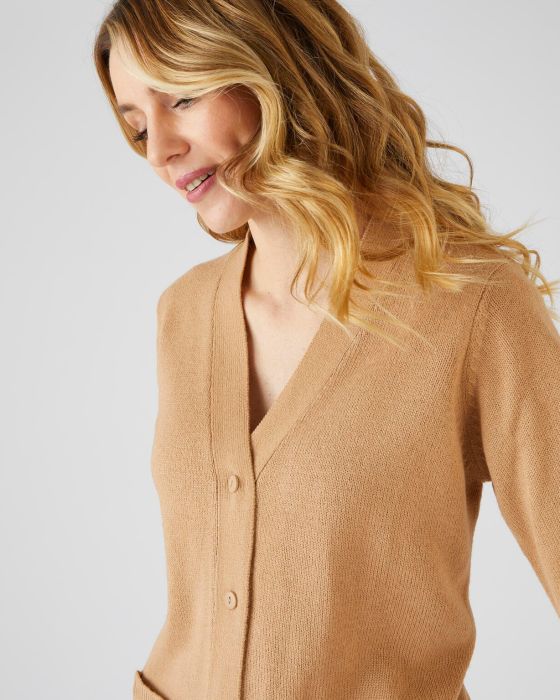 Gilet classique maille jersey