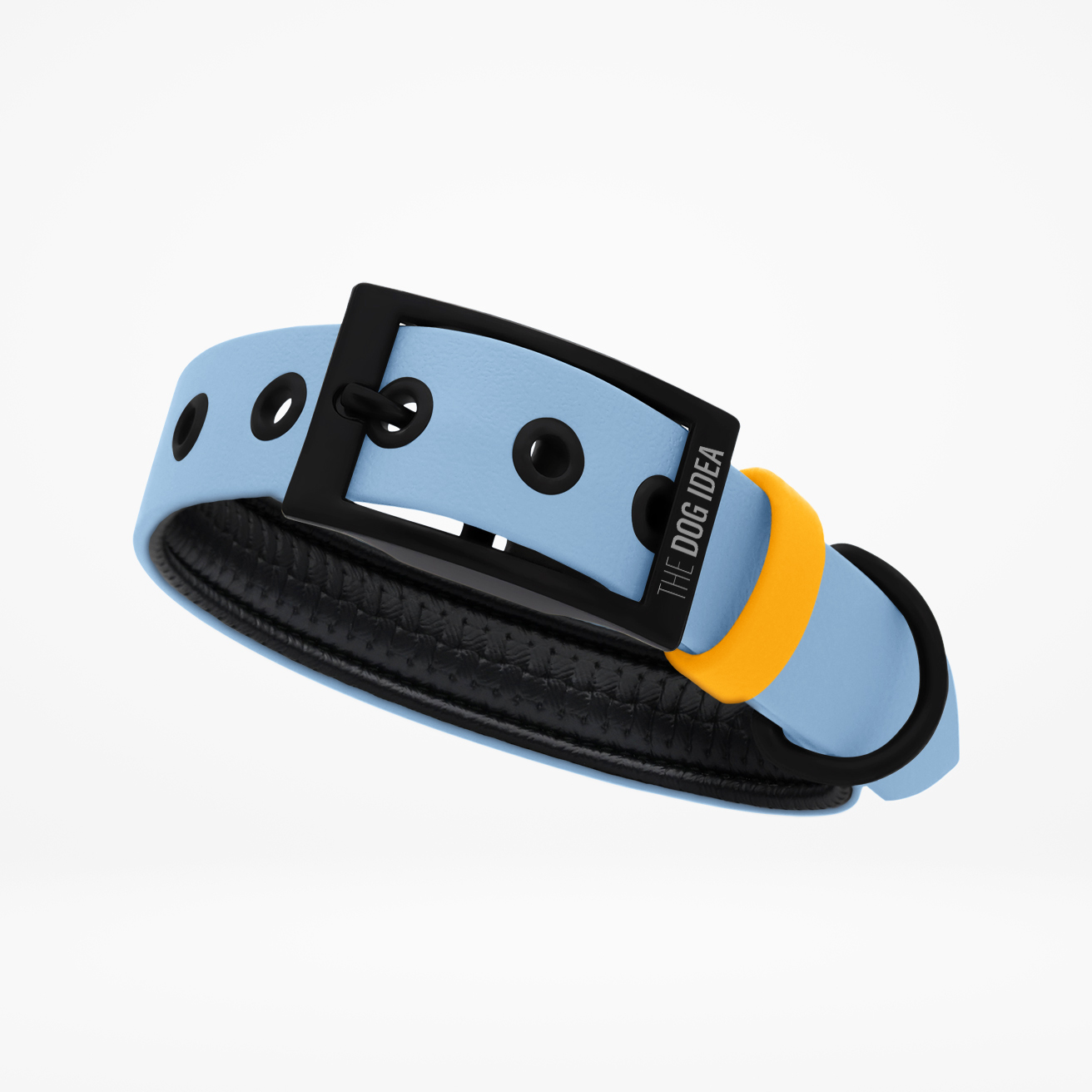 THE DOG IDEA Hundehalsbänder THE DOG IDEA Biothane Halsband Hellblau XS