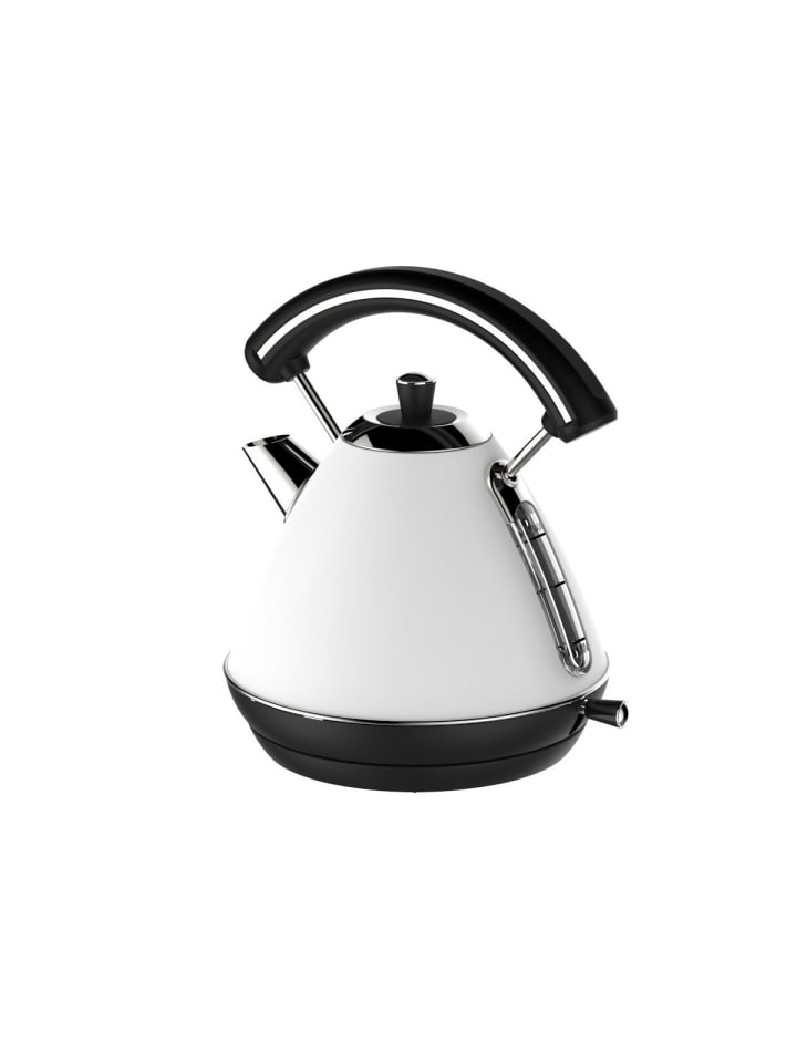 Schäfer Wasserkocher Retro 1,7 Liter in Weiß günstig kaufen onesize