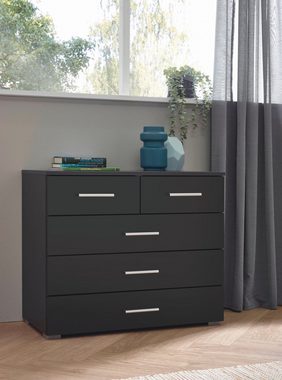rauch Schubkastenkommode Base, geräumige Schubkästen optional in moderner Hochglanz-Front