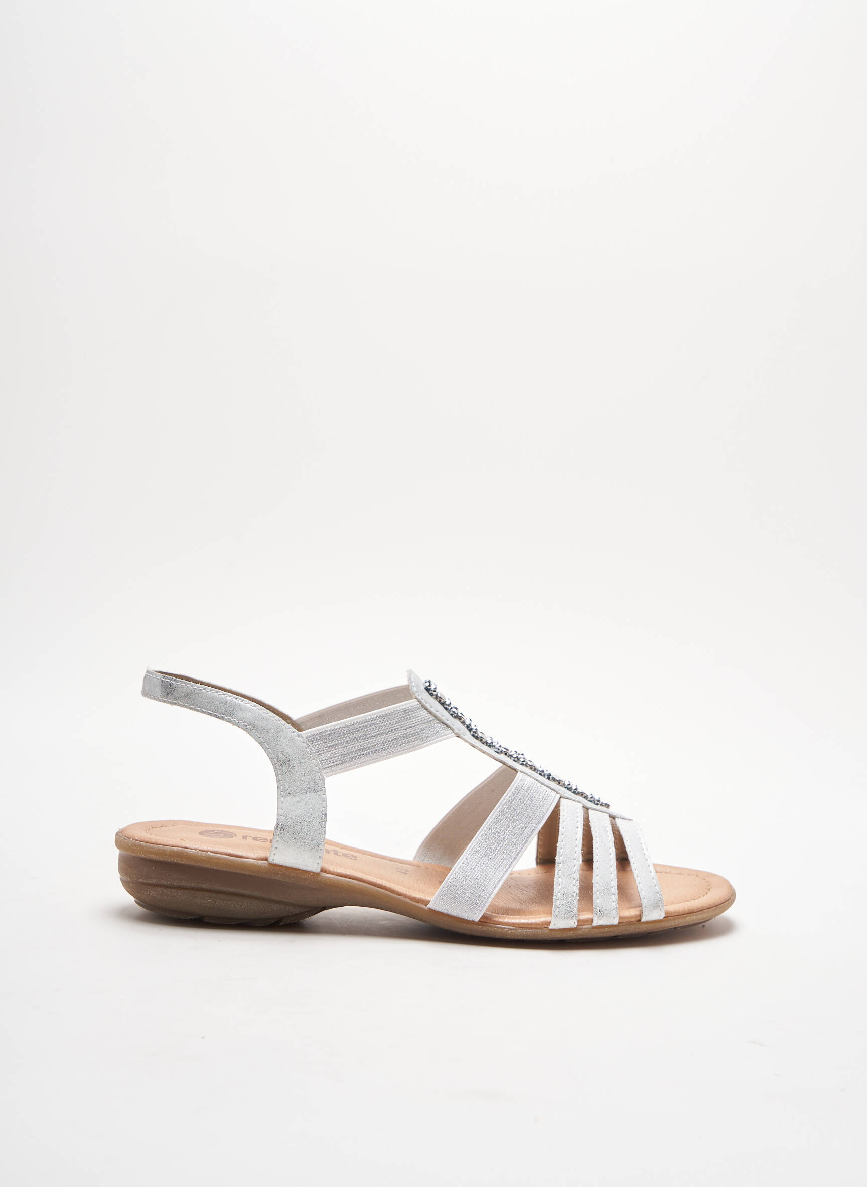 Remonte Sandales Nu Pieds Femme couleur gris