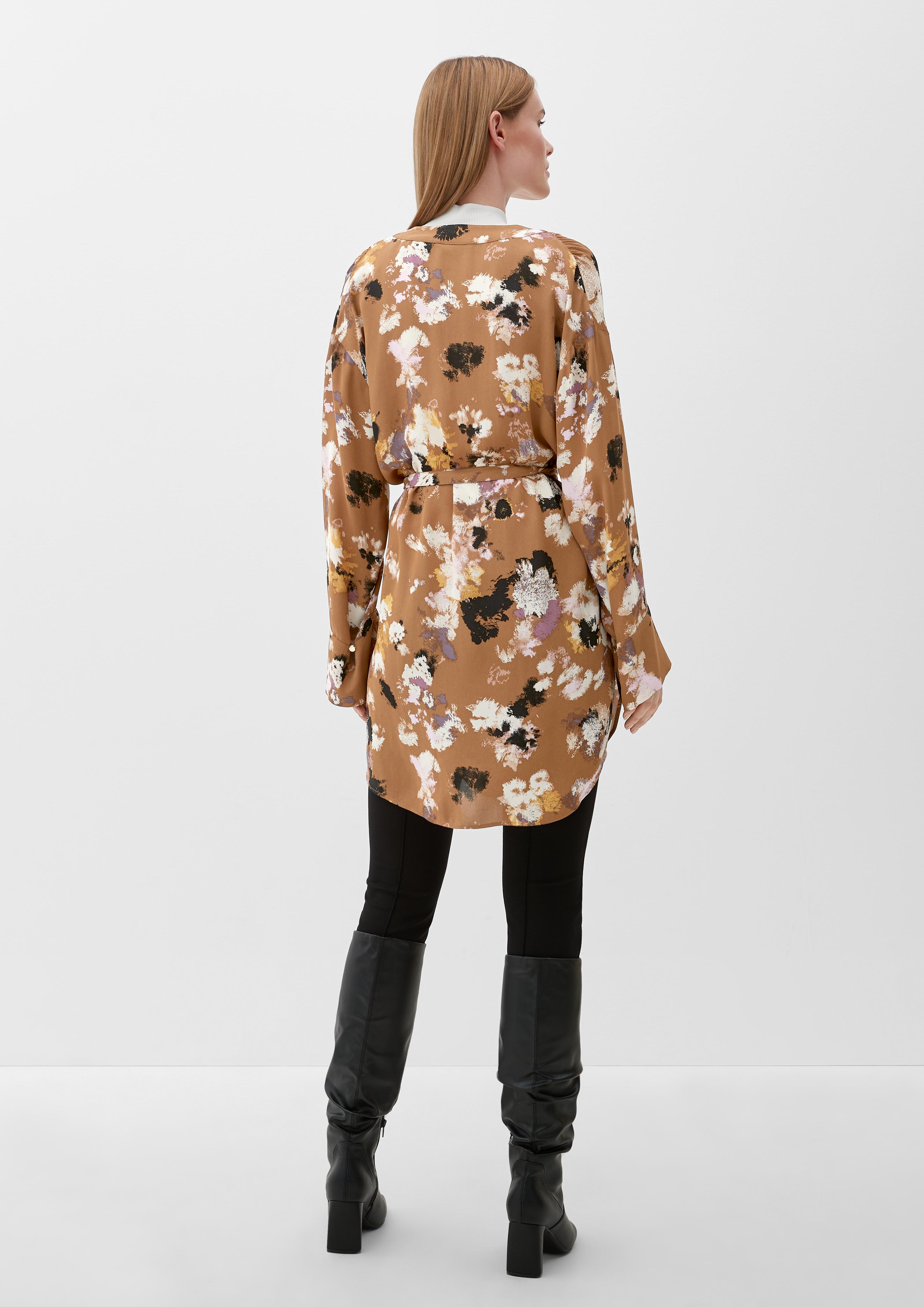 Longbluse mit Tunnelzug  2121601-87A0