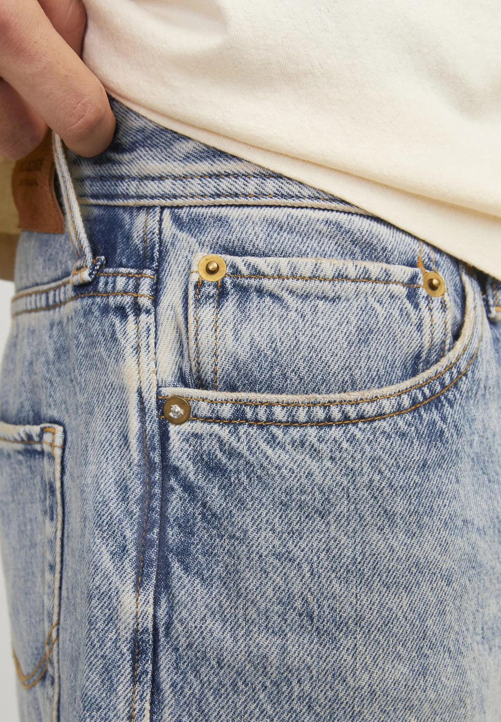 Jack & Jones ITONY ORIGINAL - Pantalones cortos vaqueros