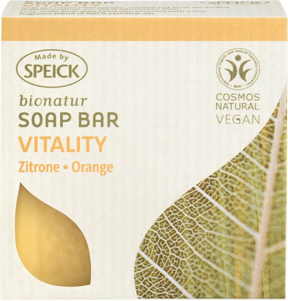Speick Naturkosmetik Made by Speick Bionatur Soap Bar Vitality Stückseife