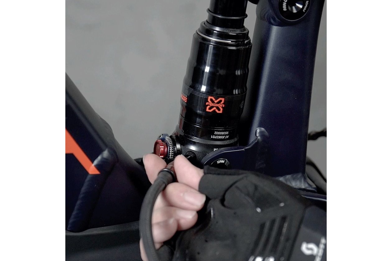 Topeak Pocket Shock Digital Gabel-/ Du00e4mpferpumpe