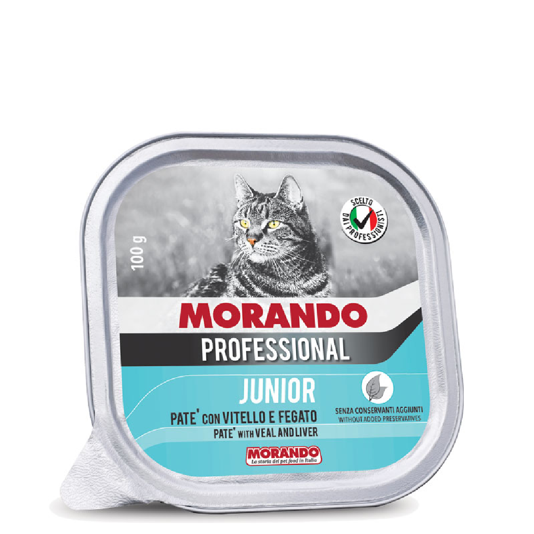 MORANDO Nassfutter MORANDO Pastete Junior 32x100g