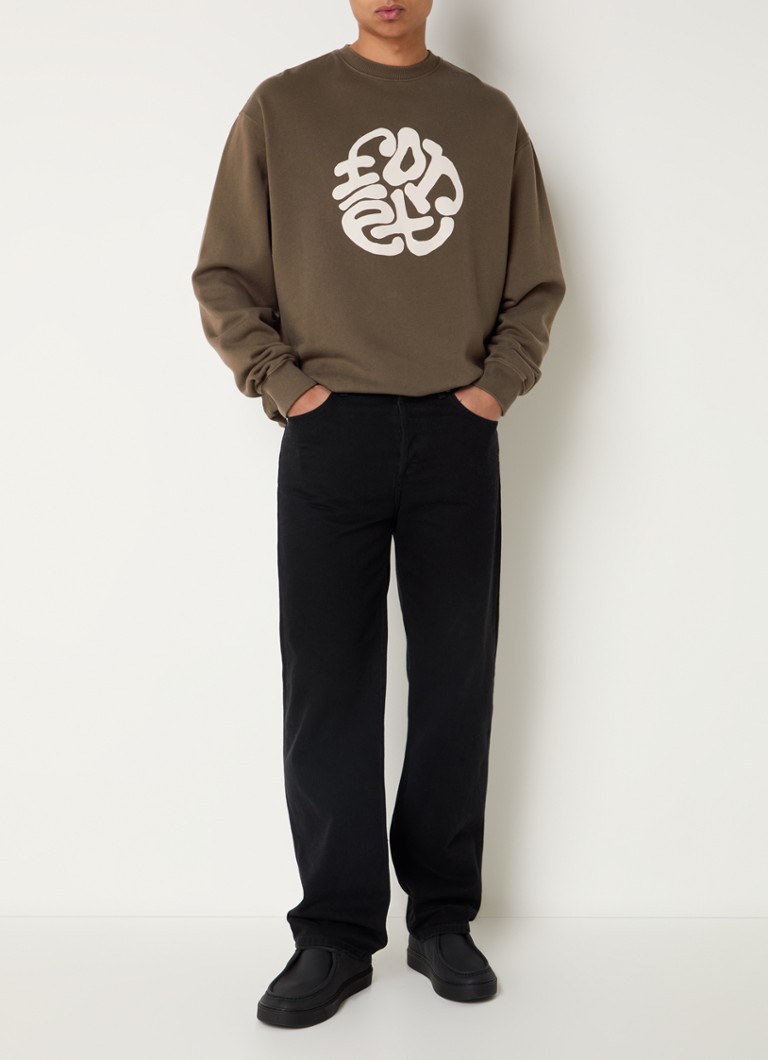 Tricou din bumbac organic cu imprimeu de pădure