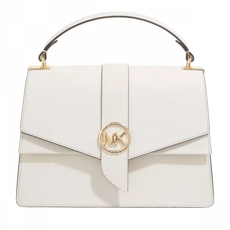 Michael Kors - Michael Kors Handle Bags Rindsleder White - weiß