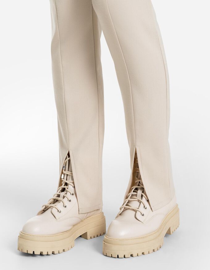 Chinohose - High Waist