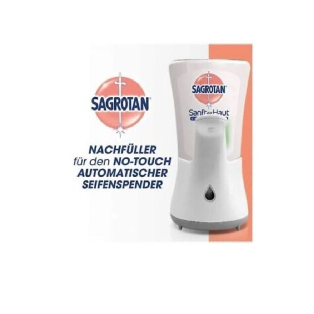 SAGROTAN Seifen-Set Nachfüll Seife Set 5x 250ml Grapefruit Handseife Flüssigseife, 5-tlg., Nachfüller Reinigung Pflege für alle Hauttypen geeignet Seife sanft
