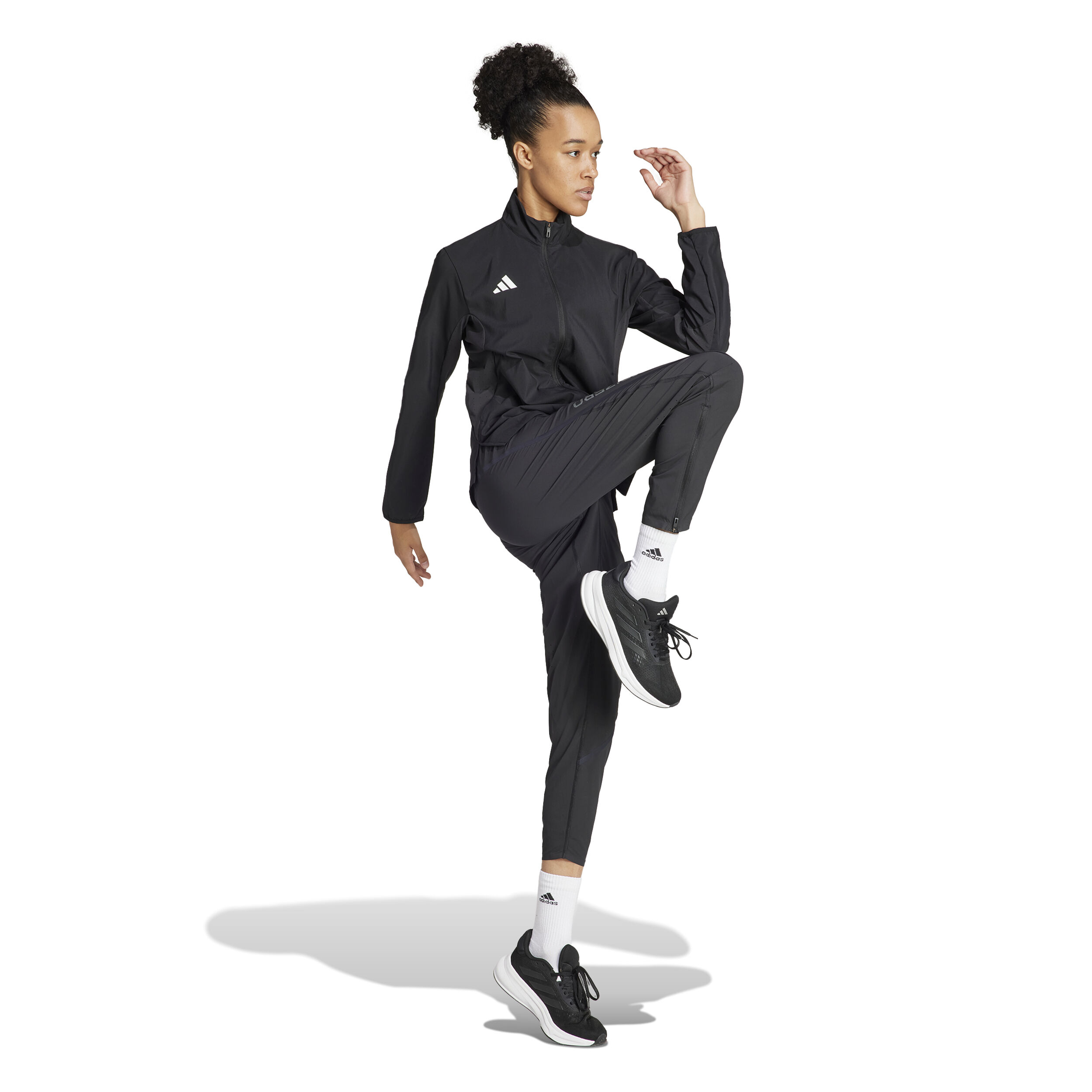 Adizero E Jacket Laufjacke Damen - Schwarz