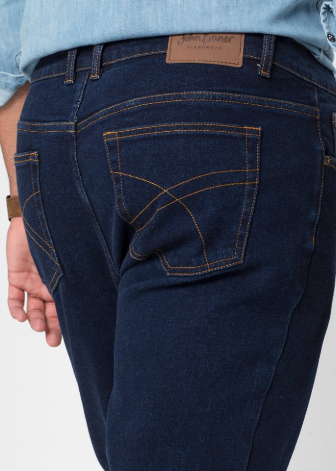 Classic Fit Stretch-Jeans, Straight
