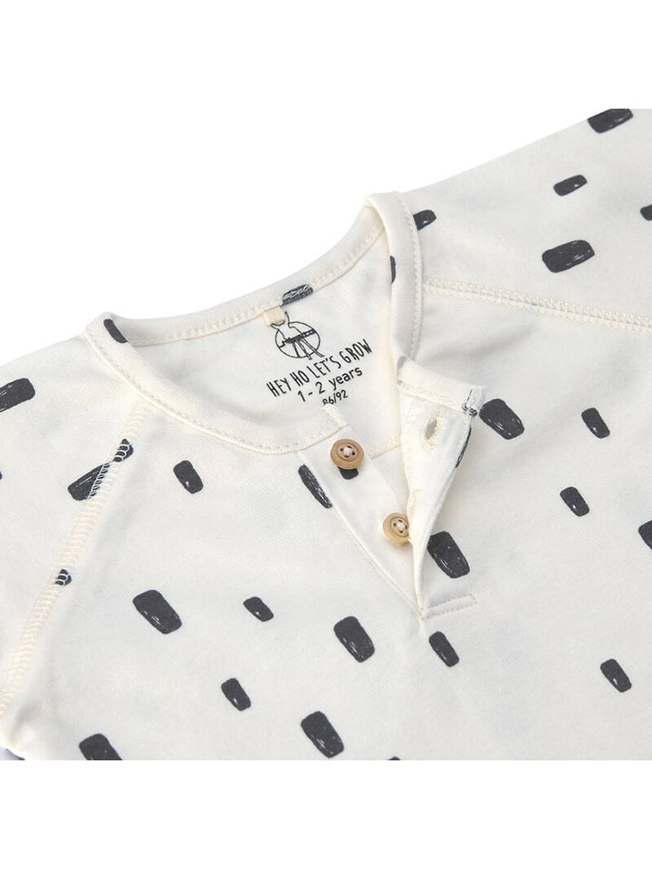 Lässig Longsleeve in Creme/ Dunkelblau günstig kaufen