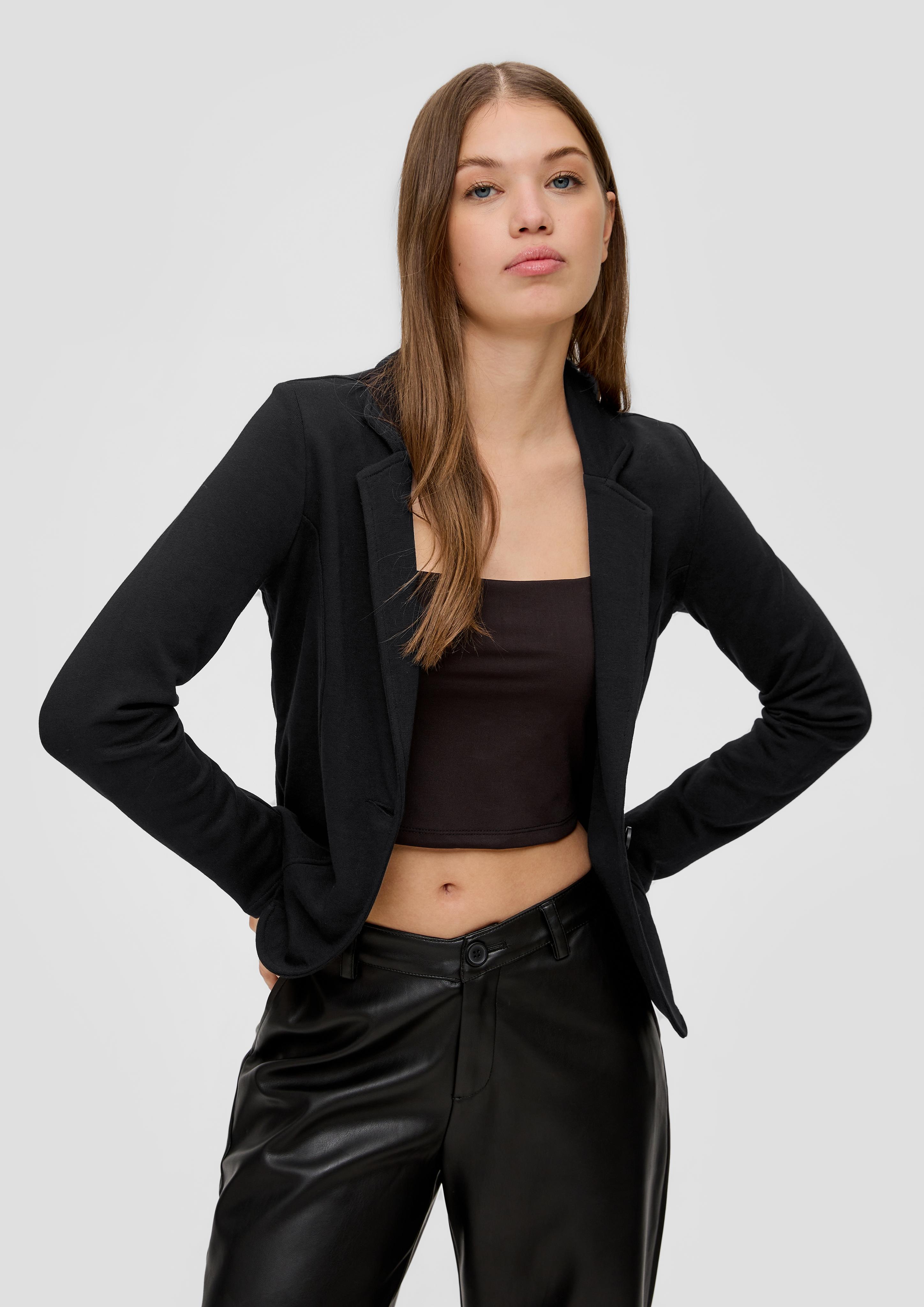 Blazer aus Sweat  2145522-9999