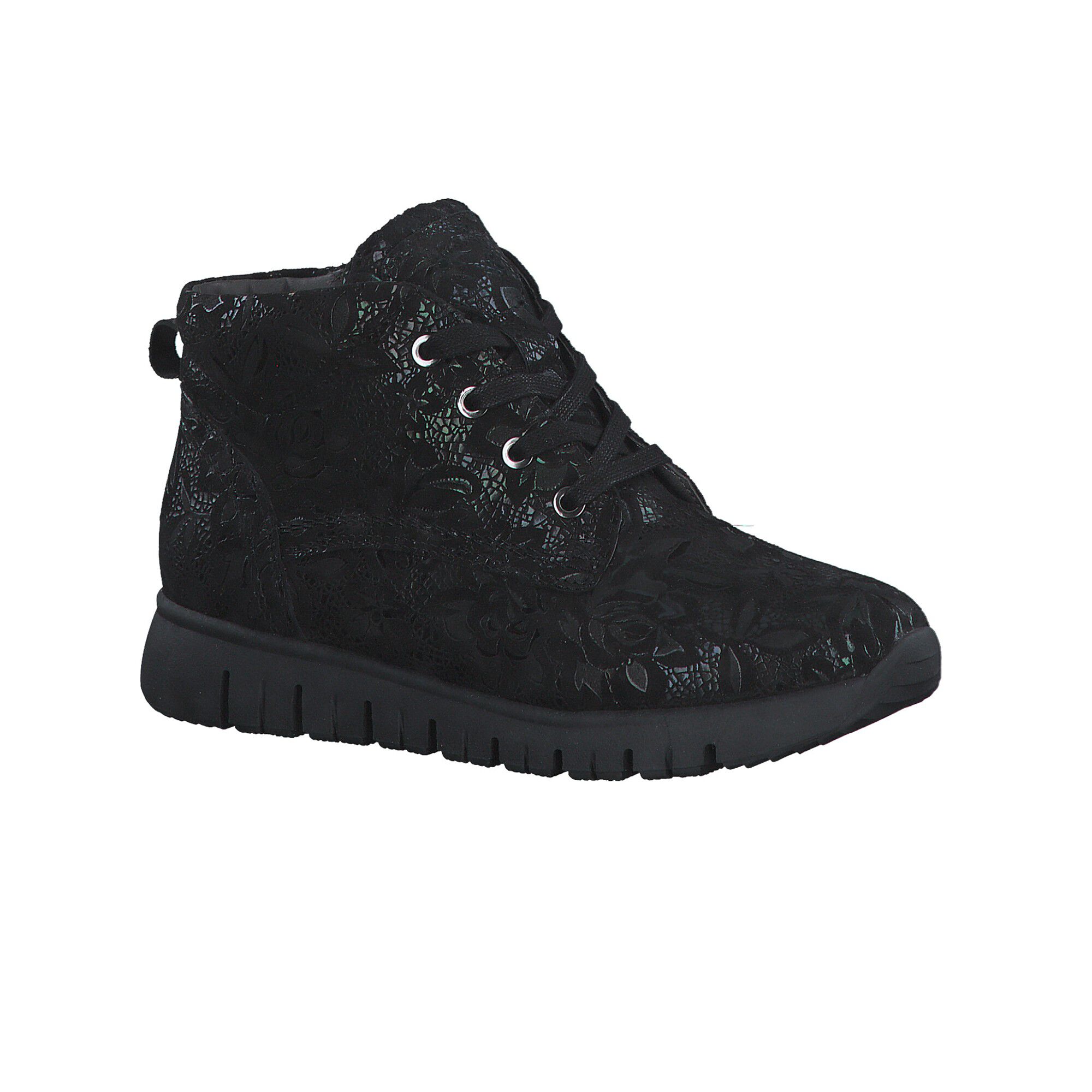Bottines dessus cuir
