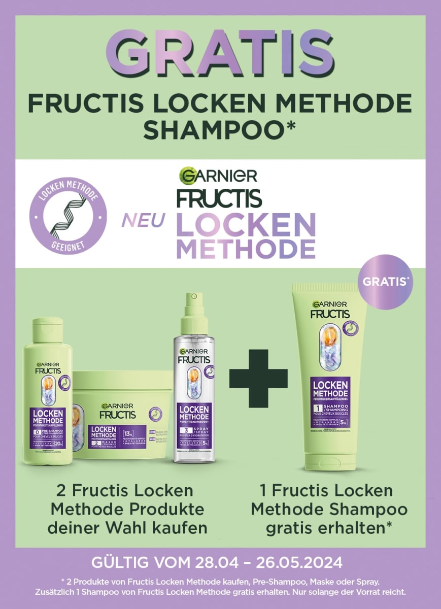 Haarmaske Locken Methode Feuchtigkeit, 370 ml