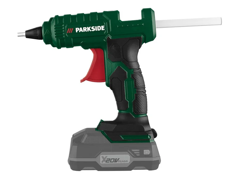 Estação PARKSIDE® com alimentação por bateria de 20V PLSA 20 Li B2 ou pistola com PHPA 20- Li A1